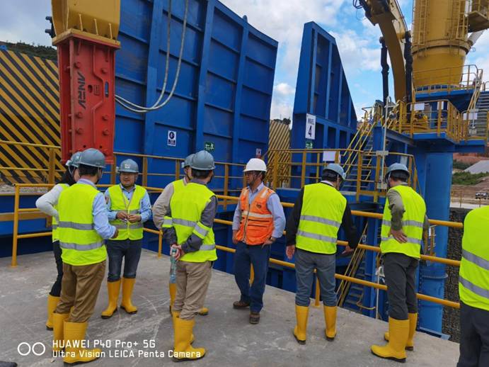 厄瓜多爾分公司與洛陽鉬業凱哥豪斯金礦開展業務接洽